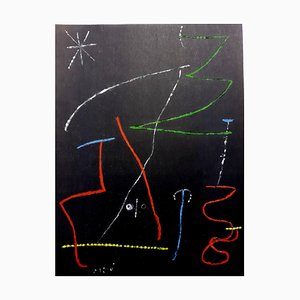 Pochoir Joan Miro (After) - Pochoir Pour 'XX Siecle&#39