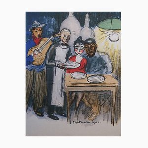 Lithographie Kees van Dongen - Montmartre 1900 - Lithographie Originale