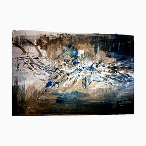 Zao Wou-ki - Litografía original - Abstract Composition 1962