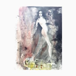 Leonor Fini - Walking on Death - Original Lithograph 1964