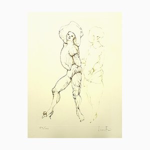 Litografía Leonor Fini - Friends - Original firmada, 1986