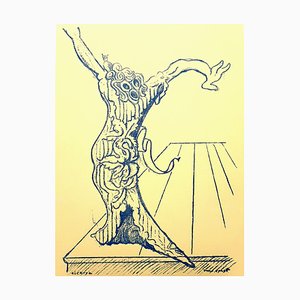 Max Ernst (after) - Living Tree - Litografia 1959