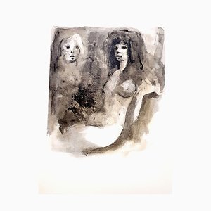 Lithographie Leonor Fini - Young Beauty - Lithographie Originale, 1964