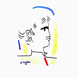 Lithographie Jean Cocteau - Lithographie 1965