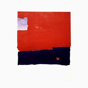 (después) Nicolas de Staël - Abstract Composition - Pochoir 1959