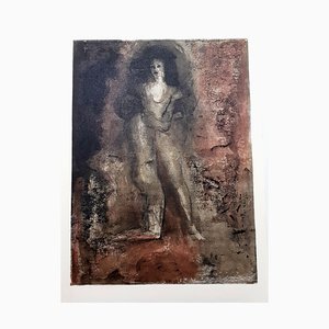 Leonor Fini - Rechazo - Litografía original 1964