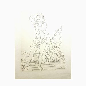 André Derain - Ovidides heroidis - Grabado aguafuerte original 1938