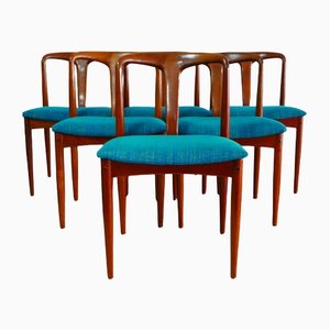 Juliane Chairs by Johannes Andersen for Uldum Mobelfabrik, Set of 5