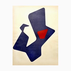 Litografía original Jean Arp 1951