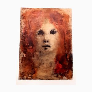 Leonor Fini - Red-Hair - Original 1964