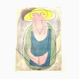Pablo Picasso (after) - Portrait of a Lady - Lithograph 1946