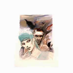 Lithographie Enki Bilal - Circe - Original Lithograph 2012