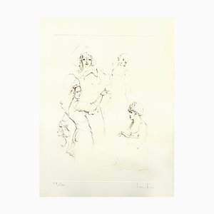 Leonor Fini - Servants - Litografía original firmada a mano 1986