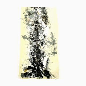 Zao Wou-ki - Originale Lithographie - Abstract Composition 1962