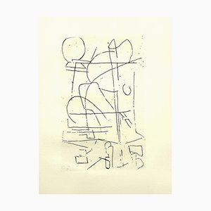 Gravure à l'Eau forte d'André Lanskoy - Composition originale