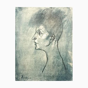 Litografía 1946 de Pablo Picasso (después) - Head of a Woman