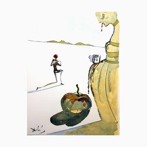 Salvador Dali - Cup of Chocolate - Original Etching 1967