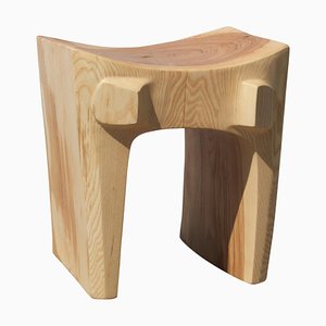 Tabouret Unique en Frêne par Jörg Pietschmann