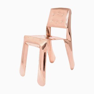 Chippensteel 0.5 Stuhl aus lackiertem Kupfer von Zieta
