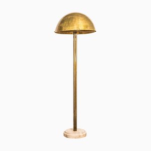 Brass Sculpted Floor Lamp ''Art Deco'' by Brajak Vitberg