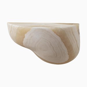 Solid Alabaster Centerpiece by Omar Chakil
