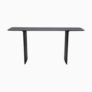 Shave Console Desk, Hand-Sculpted and Signed by Cedric Breisacher