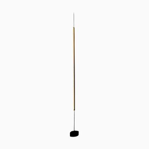 Lineare Stehlampe aus Messing, D'Aria Corrente