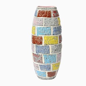 Vase Mid-Century en Brick de Fratelli Fanciullacci, Italie