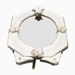 Vintage French Venetian Style Mirror, 1930s