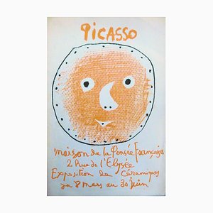 Keramik Gesicht, Madoura von Pablo Picasso, 1958