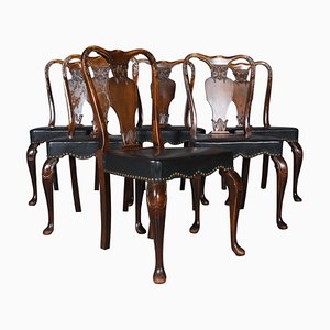Chaises de Salon Style Rococo Vintage, Set de 6