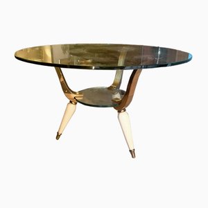 Vintage Coffee Table in the Style of Fontana Arte