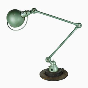 Lámpara de mesa de dos brazos de Jean-Louis Domecq para Jieldé, años 50