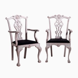 Chaises Vintage Richly Carved, Set de 8