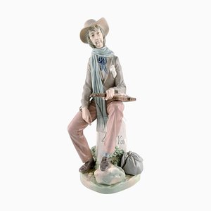 Figura grande vintage in porcellana trovatrice di Lladro, Spagna