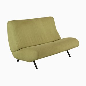 Foam, Fabric & Messing Sofa von Marco Zanuso für Arflex, 1960er