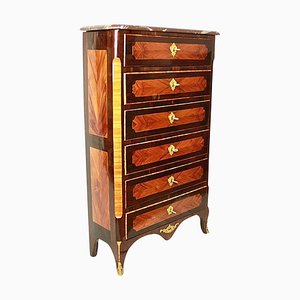 French Louis XV Tallboy or Chest of Drawers in the Style of J.-G. Schlichtig