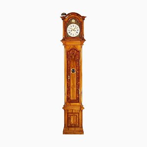 Reloj de marquetería alemán de finales del siglo XVIII de Johann Wilhelm Wellershaus