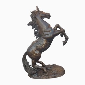Antique Bronze Horse Sculpture