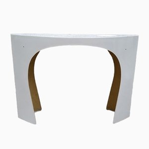 White Console Table attributed to Charlotte Perriand, 1960s