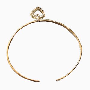 Oval Bangle with Charm, 1990s