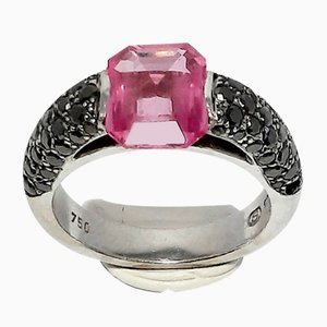 Pink Sapphire Ring, 1990s