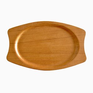 Skandinavisches Teak Tablett von Silva, 1960er