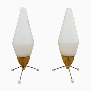 Rocket Table Lamps, 1960s, Set of 2