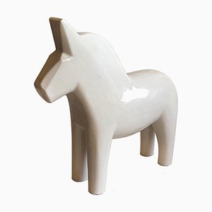 Nr. 44/200 Porcelain Dala Horse from Ikea, 2010