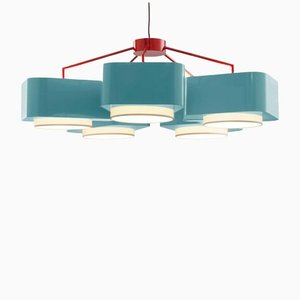 Carousel 5 Arms Suspension Lamp by Utu Soulful Lighting