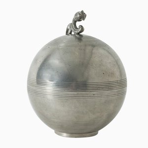Pewter Jar by Sylvia Stave for C. G. Hallberg, 1930s