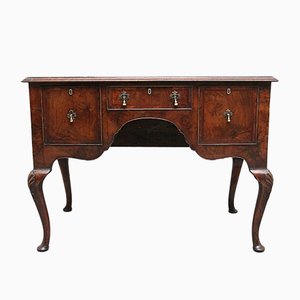 Commode 18ème Siècle en Noyer et Bandes Froissées