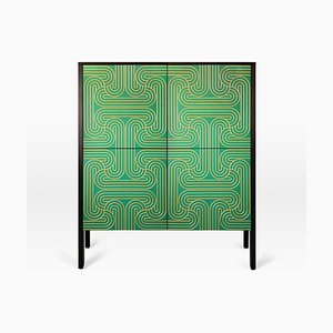 Emerald Loop Four Door Cabinet by Coucoumanou