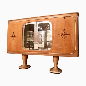 Mid-Century Italian Birch Sideboard Cabinet by Marelli & Colico, 1950s
